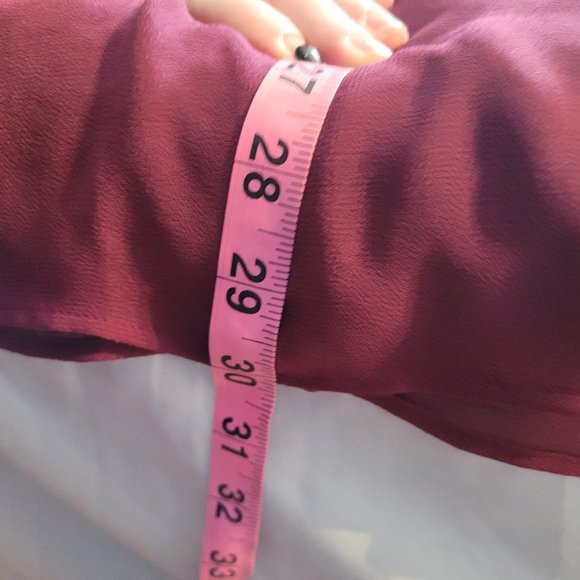 XL Ricki's Purple Sheer Tank with Beaded Neckline - Picture 6 of 6